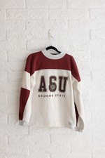 Vintage 90s ASU Arizona State Sun Devils Gear for Sports Colorblock Crewneck L