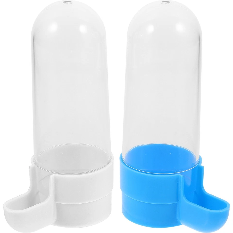  2 Pcs Automatischer Vogelfutterspender Für Papageien Papageienfutterschale