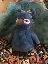 Large Glitter Detailed XL Peacock 24" SOFT Plush, Stuffed Animal Vibrant Colors