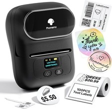 LOTE de mini impresora térmica de etiquetas Phomemo M110 fabricante de etiquetas de código de barras Bluetooth