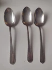 Set Of 3 PINE TREE-INTERNATIONAL STERLING TABLE SPOON 7" 135g