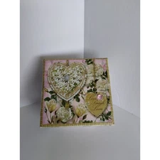 Punch Studio Jasmine Luxury Bath Bar Soap 5oz Heart Design - Valentine's Day