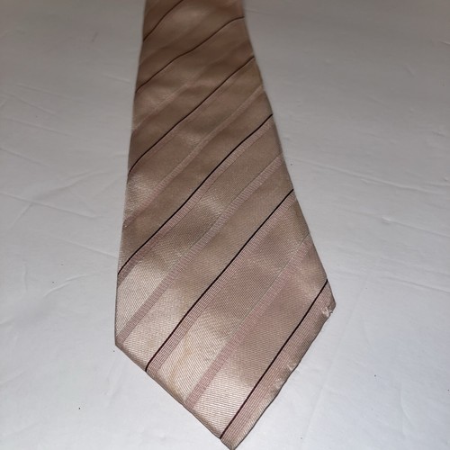 emporio armani tie pink silk elegant style - Picture 6 of 12