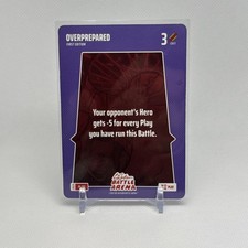 2026 Bo Jackson Battle Arena Play Card #PL-53 OVERPREPARED