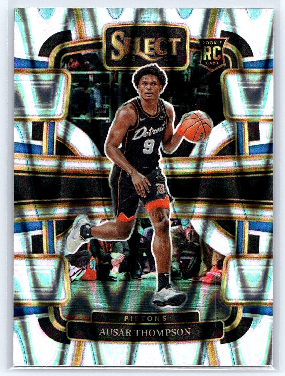 2023-24 Panini Select Ausar Thompson #95 Concourse Tectonic Prizm RC