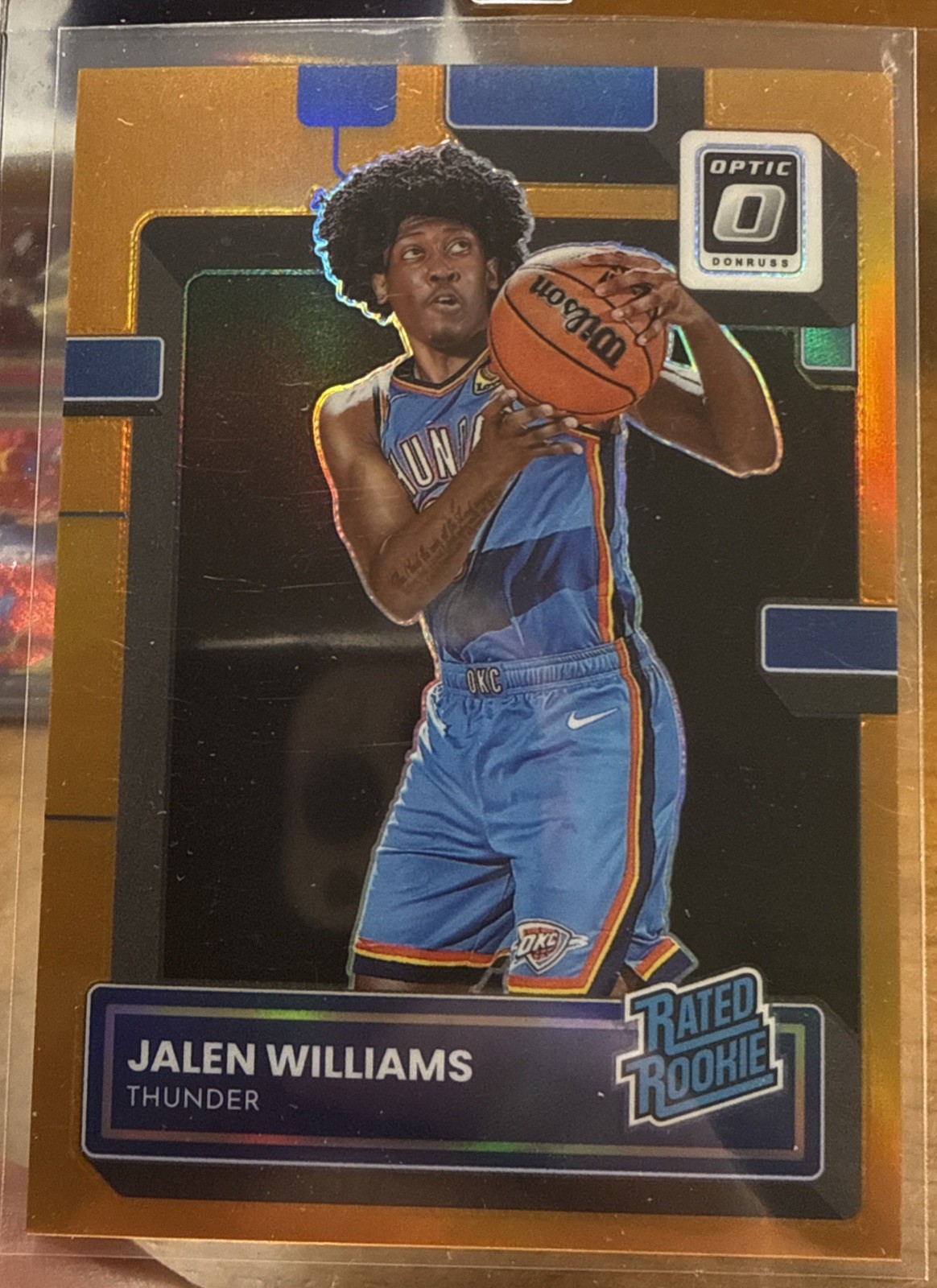 Jalen Williams 2022-23 Optic Orange Prizm RC /199 #235 Thunder 🔥