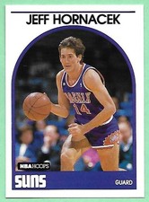1989-90 NBA Hoops Basketball Jeff Hornacek #229 Phoenix Suns👍
