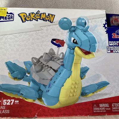 Mega Construx POKEMON Lapras 527pcs By Mattel Brand New Sealed Motion Figure Set