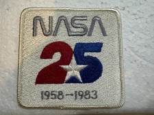 NASA Patch Vintage NASA 25 Years 1958 - 1983