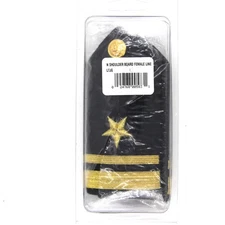 Genuine US Navy Shoulder Boards Female Line LTJG NEW