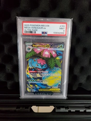 Mega Venusaur ex 155/132 Me01: Mega Evolution Holo Psa 9