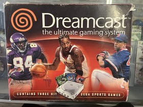 Sega Dreamcast Sports Bundle - Brand New Open Box - Includes Bonus Game!