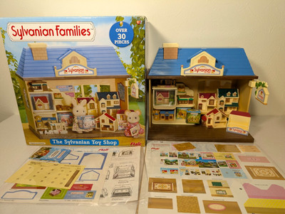 Sylvanian Families Calico Critters Toy Shop Flair Edition Rare Vintage Miniature