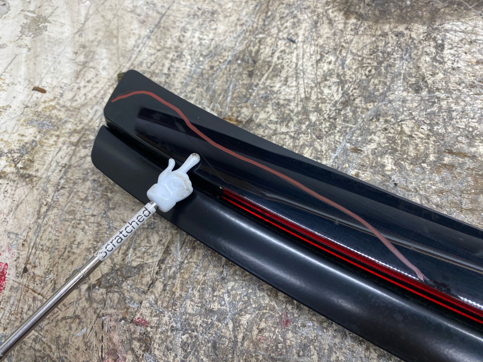 2014-2018 BENTLEY FLYING SPUR OEM REAR HIGH MOUNTED THIRD BRAKE LIGHT 3W5945399F