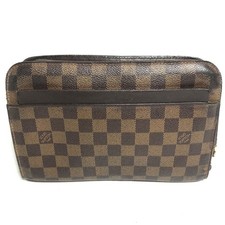 LOUIS VUITTON N51993 Damier Saint Louis pouch with strap Clutch bag Brown