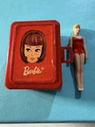 VTG Tutti Doll Lets Play Barbie #3608 Mini Barbie & Red Case Accessories
