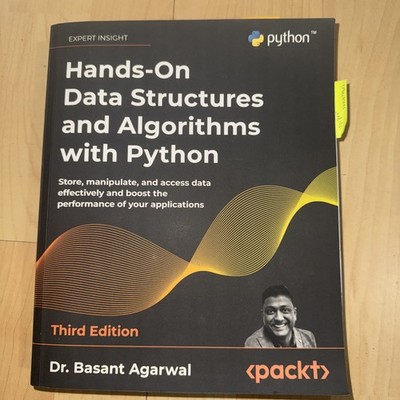 Hands-On Data Structures and Algorithms with Python - Third Edition