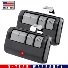 2Pack 893MAX 3 Button Liftmaster Visor Remote Control Garage Door Opener