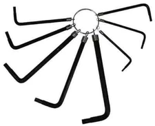 Open Box BikeTek Torx Key Set Tool (8 Pieces)