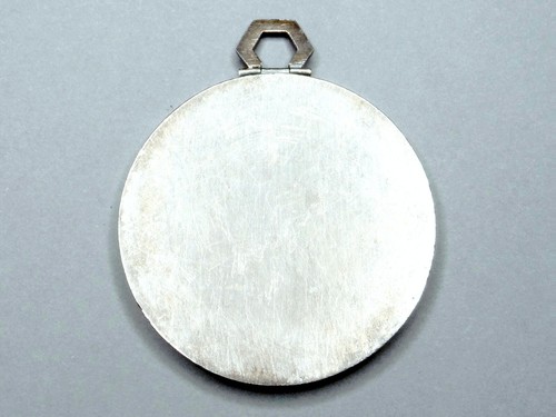 Saint John the Baptist, by Py. Wall Pendant. Antique Religious Large Medal. - Picture 7 of 7