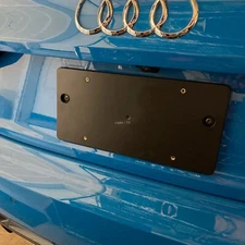 Rear License Plate Mount Bracket For 2012-24 Audi A4 S4 A5 S5 A6 S6 A7 S7 A8 S8