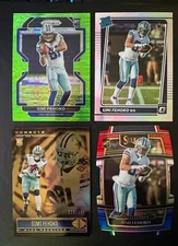 4 x Lot Simi Fehoko RC Prizm Green Pulsar Optic HOLO Select Red Illusions #d/499