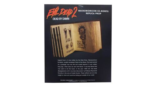 Evil Dead 2 Book of the Dead Necronomicon Prop Replica Trick or Treat Studios - Foto 3 di 4