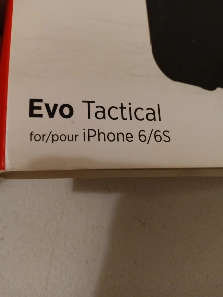 Funda táctica Tech21 Evo para iPhone 6 Plus 6 S negra nueva en caja peso pluma nueva Foto 3 de 4