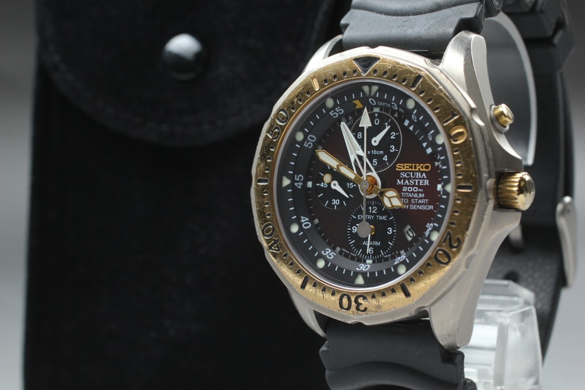 時計 SEIKO SCUBA MASTER 7K52-6A00 SEIKO SCUBA MASTER ALL Titanium 7K52-6A00 SBCP001 Analog