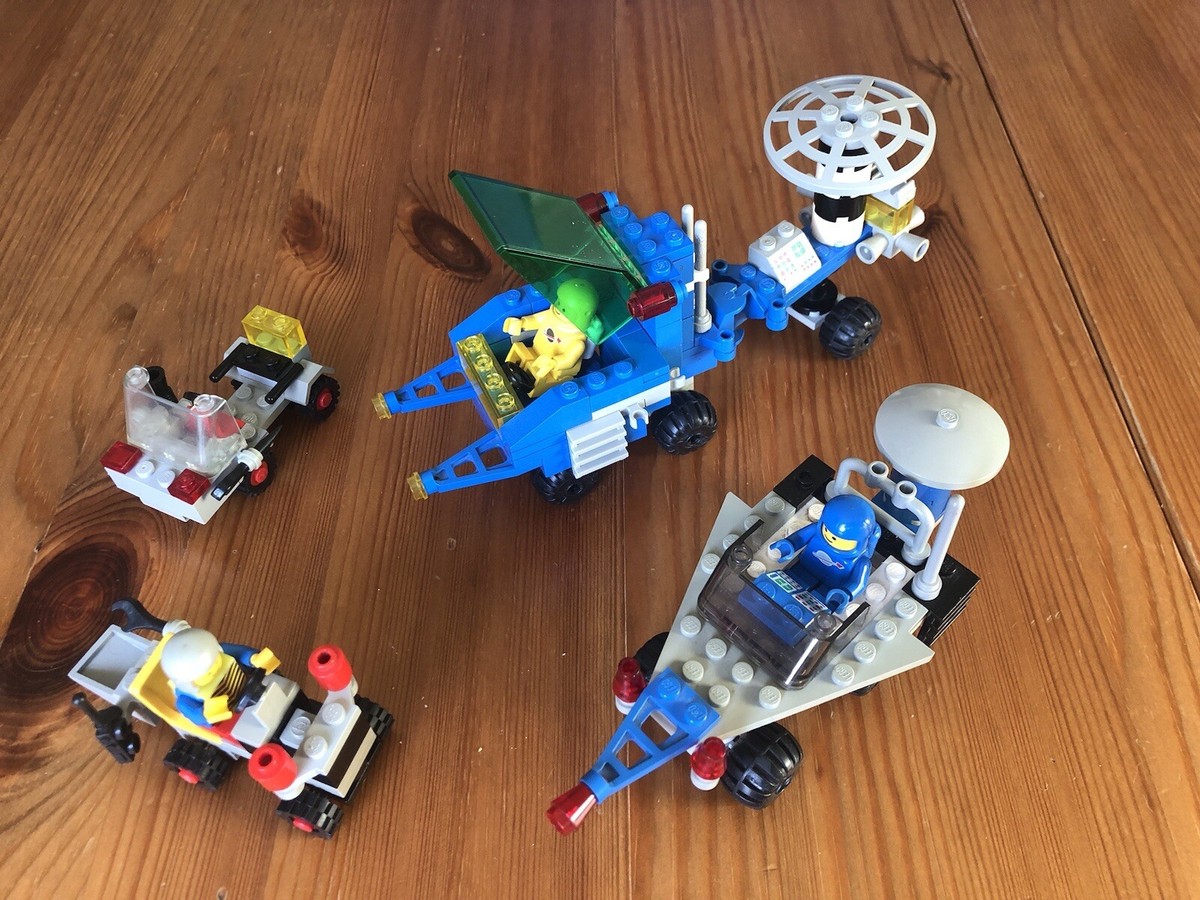 Rare Collection of Vintage 1980's Space LEGO Sets All complete with NO  Manuals