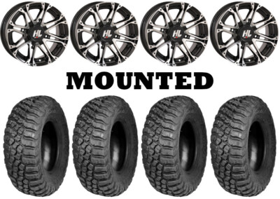 Kit 4 BFGoodrich Mud Terrain KM3 27x9-14/27x11-14 on HL3 Machined 