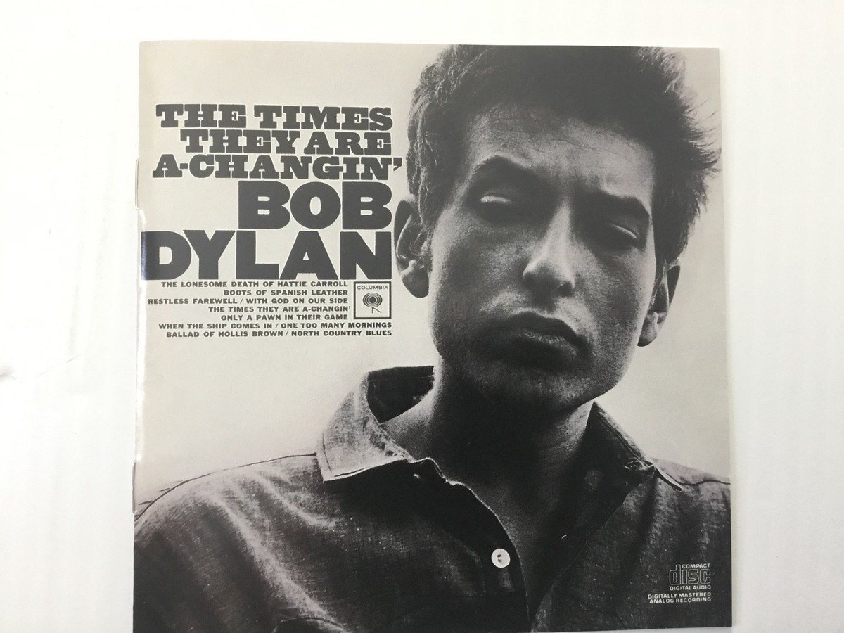 BOB DYLAN The Times They Are A-Changin' CD Classic 1964 MINT | eBay