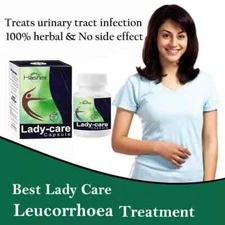 Hashmi Lady Care, for Leucorrhoea or White Discharge 100% Herbal 20 Capsules