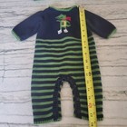 Janie and Jack Layette Boys Winter Alligator Sweater and One Piece Sz 0-3 Months — photo 4