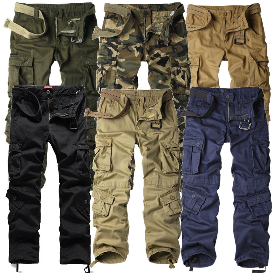 2016 Men's Heavy Weight Twill Cotton Khaki Cargo Pants - China Pants and  Cotton Pants price | Made-in-China.com