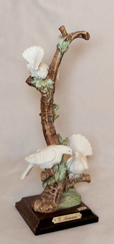 Giuseppe Armani "Three Doves" Vintage Home Ceramic Collectible Sculpture Decor - Picture 4 of 11