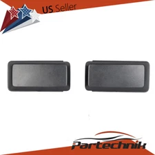 Front L+R Bumper Guards Inserts Pads End Caps Cover for 2018-2020 Ford F-150