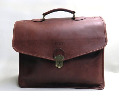 BREE Aktentasche BUSINESSTASCHE Ledertasche TRAGETASCHE Leder HAND MADE Top 3933