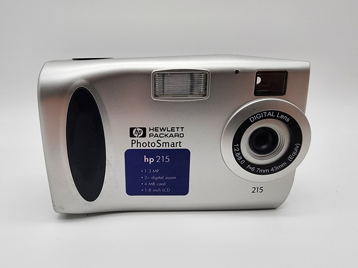 Hewlett Packard Photo Smart Digital Still Camera 215 Digital Lens