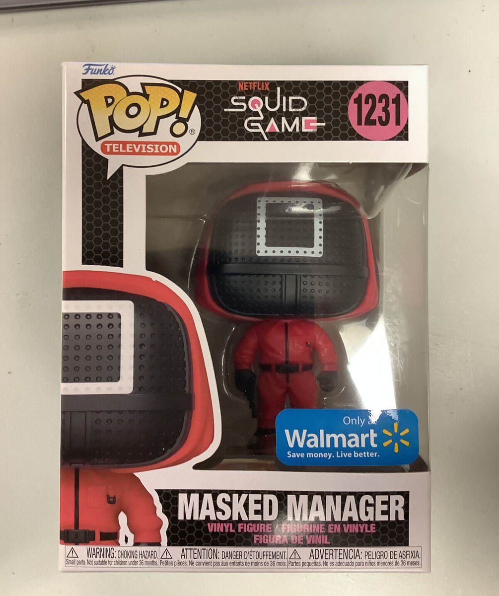 FUNKO POP SQUID GAME MASK イカゲーム敵キャラフィギュア Amazon.com: [Squid] Game - Masked Worker Funko Pop! Vinyl