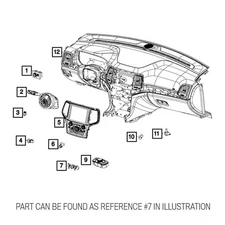 Genuine OEM Mopar USB Port Auxiliary Media Hub For Jeep Grand Cherokee 2018-2022