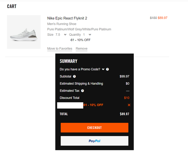 nike store promo code 10 off