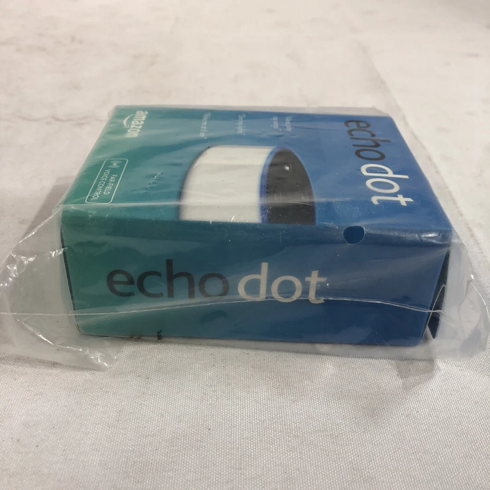 Amazon Echo Dot 2nd Generation Smart Speaker Alexa White~ New Factory Sealed - Image 3 of 4