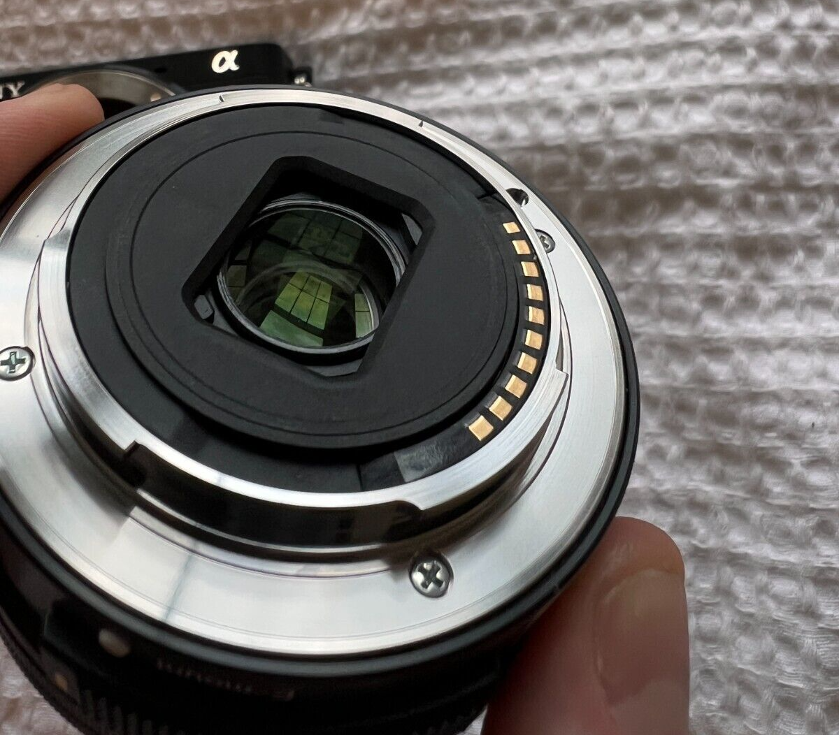 Sony Alpha A6300 24.2MP Mirrorless Camera w/ Lens & Battery; 64