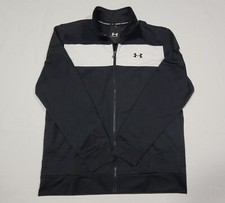 Under Armour Men's Twister Full Zip Sports Jacket Black 1379875-001 SZ Medium