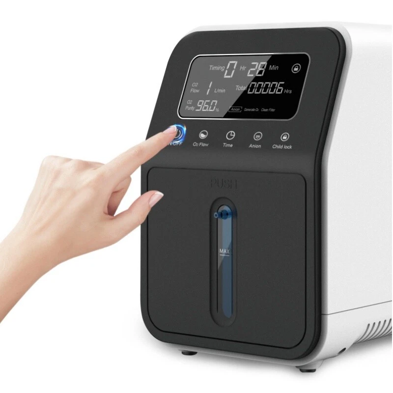 Quality Home Oxygen Purifier Purifier Air Flow 96% Purity Produce 1-9L/minute - Image 4 of 4