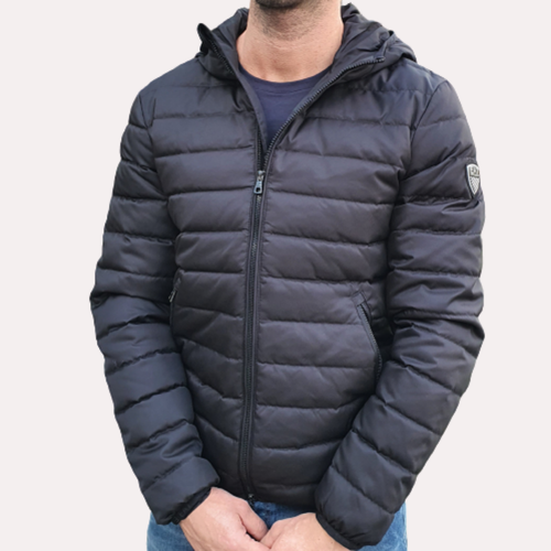 Piumino Emporio Armani EA7 Giubbotto fullzip con imbottitura in piuma e  piumino | eBay