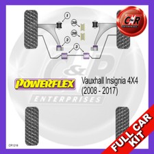 Powerflex Complete Bush Kit Fits Vauxhall / Opel Insignia 4X4 (2008-2017)