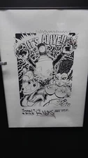 REVOLT, STAN 153, BODE "It's Alive" limited edition print, signed by all 3