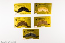 Mustache Colonel Major 100 Human Hair Theatrical Facial Disguise Asso. Colors
